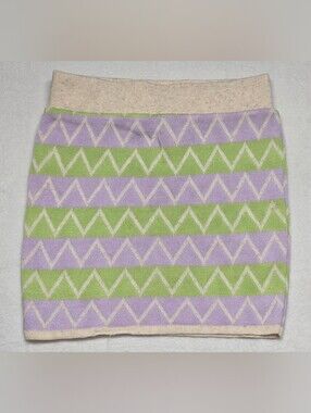 Mandee S Stretch Knit Bodycon Mini Skirt